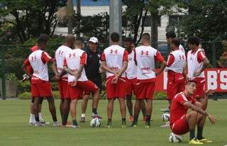 No último treino, São Paulo prega união para garantir o 4º lugar e vaga na Libertadores (Foto:Divulgaçâo)