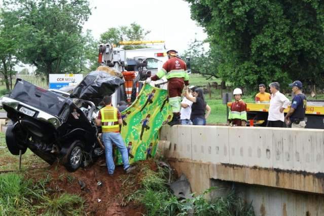 Acidente que matou m&atilde;e e filhos foi causado por aquaplanagem na BR-163