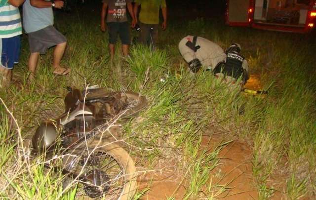 Militar fica em estado grave depois de cair de moto na MS-156