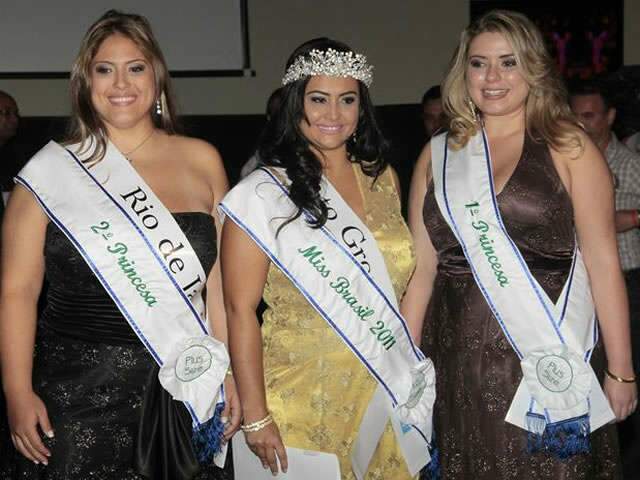  Candidata de MS &eacute; eleita Miss Brasil Plus Size