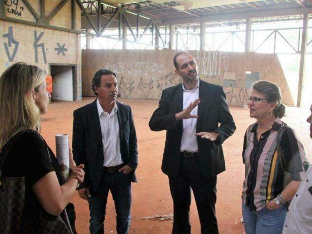 Marquinhos Trad acompanha vistoria do MP no Centro de Belas Artes