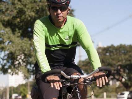 Ciclista de Campo Grande deve começar viagem de 3 mil km na próxima sexta-feira 