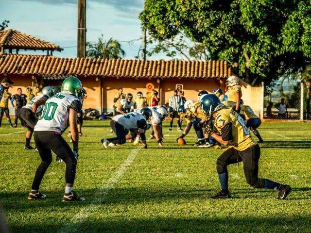 Parque de Terenos recebe decis&atilde;o do Estadual de futebol americano