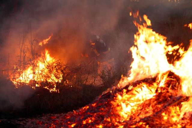 Com tempo seco e calor acima dos 30&ordm; C, n&uacute;mero de inc&ecirc;ndios quadruplica