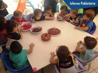 Escola oferece educação com carinho para as crianças e tranquilidade aos pais. Foto Divulgação