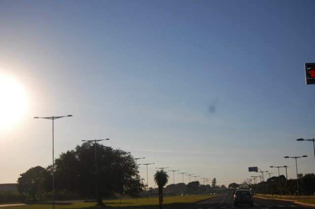  Sexta-feira de c&eacute;u claro e altas temperaturas em Mato Grosso do Sul