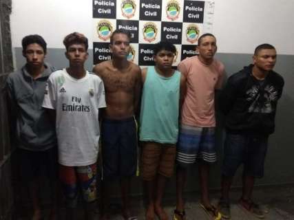 Operação Ariranha prende seis suspeitos por tráfico e apreende cocaína e maconha