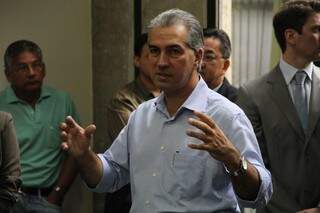 Esta é a décima visita de Reinaldo a órgãos públicos do Estado (Foto: Marcos Ermínio / Arquivo)
