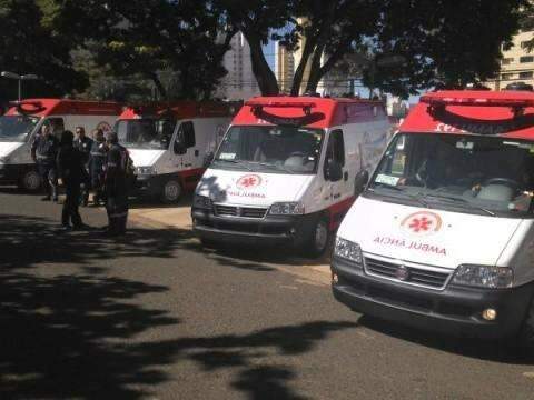 Uni&atilde;o doa quatro viaturas do Samu a MS, mas sem prazo para a entrega
