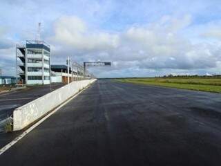 Pista do Autódromo Internacional de Campo Grande. (Foto: Arquivo)