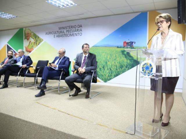 Tereza Cristina re&uacute;ne ministros da Agricultura do Brics em Bonito