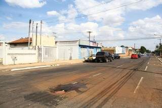 Avenida Tiradentes será contemplada por pacote de recapeamento (Foto: Marcos Ermínio