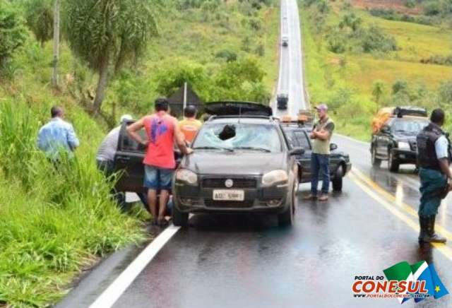 Pe&ccedil;a de carreta se solta e mata homem na MS-295 em Iguatemi