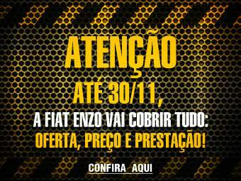 A Fiat Enzo vai cobrir tudo