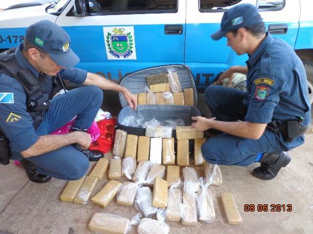 Pol&iacute;cia prende homem com 22 quilos de maconha na rodovi&aacute;ria da Capital