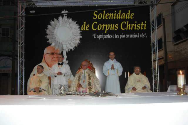 Missa de Corpus Christi ser&aacute; celebrada &agrave;s 15h, seguida de prociss&atilde;o