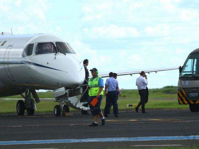 Ministro acaba de chegar em Campo Grande e segue para visita &agrave; Santa Casa