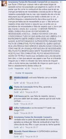 Bernal abre nova frente de &ldquo;bate-bocas&rdquo; com &ldquo;amigos&rdquo; do Facebook