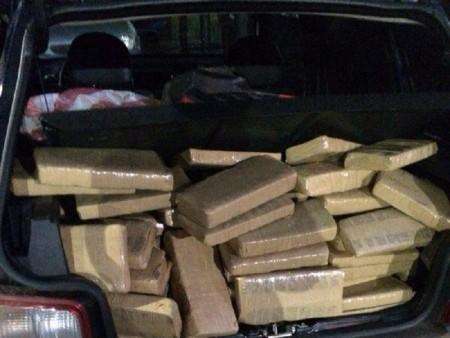 Sul-mato-grossense &eacute; preso em Goi&aacute;s com 150 quilos de maconha
