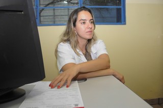 Médica veterinária Ana Paula Nogueira, recebe equipe dp Campo Grande News, na quinta-feira (01)