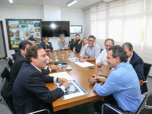 Na Capital, presidente da Caixa aproveita para ouvir pedidos de secret&aacute;rios