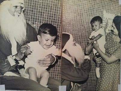 Nelsinho tinha medo de Papai Noel