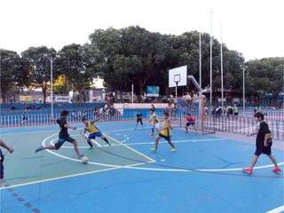 Futsal dos Jogos Salesianos 2015 no Colégio Dom Bosco (Foto: Divulgação)