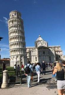 A Torre de Pisa, em Toscana. (Foto:Acervo Pessoal)