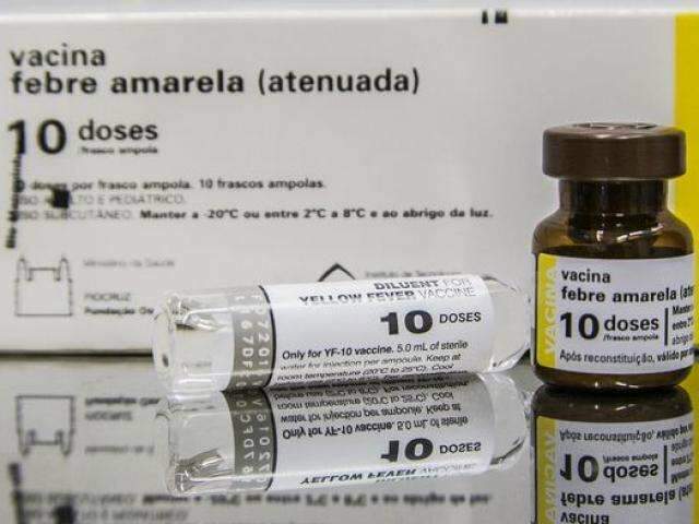 Dose única da vacina contra Febre Amarela será aplicada a partir de amanhã