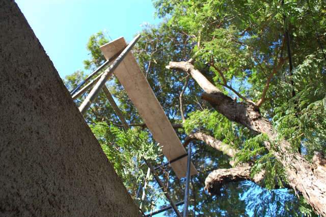  Frei da Igreja Nossa Senhora de F&aacute;tima cai de andaime em obra
