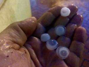 Temporal chega &agrave; cidade e moradores registram queda de granizo &agrave; noite