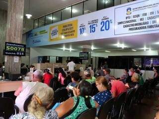Central de Atendimento ao Cidadão, onde contribuintes podem renegociar dívidas com a prefeitura (Foto: A. Frota/Divulgação)