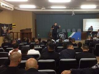 Policiais das operações especiais debatem atuação durante encontro em MS Policiais das operações especiais debatem atuação durante encontro em MS