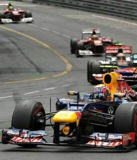 Webber vence GP de Mônaco (Foto: AFP)