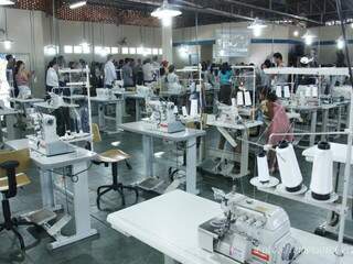 Fábrica inaugurada hoje em Ribas do Rio Pardo; número de empregados pode chegar a 245. (Foto: Divulgação)