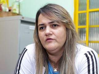 A pedagoga e diretora da Associação Girassol, Josi Maria pontua que a unidade possui 120 crianças matriculadas. (Foto: Kísie Ainoã)
