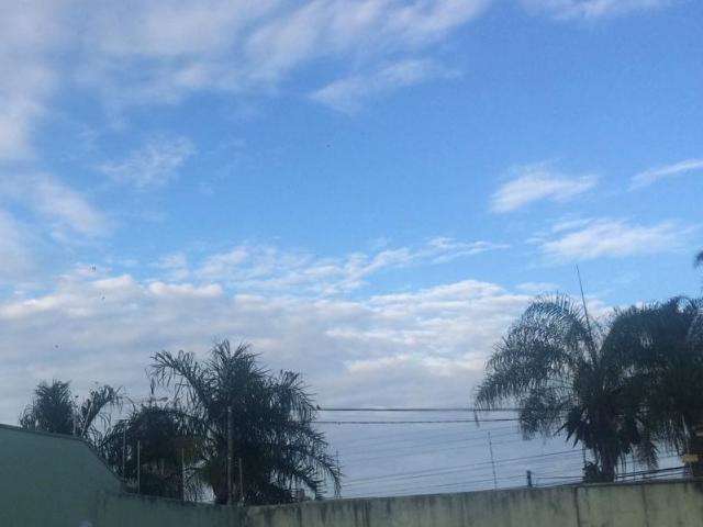 Segunda come&ccedil;a com sol entre nuvens e ter&aacute; pancadas de chuva em MS