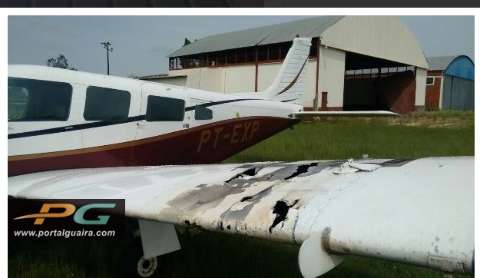 Avião interceptado pela Força Aérea é localizado em cidade do Paraná