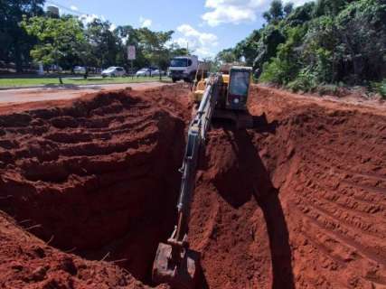 Prefeitura inicia última fase de obras de drenagem no Parque dos Poderes