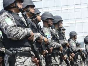 For&ccedil;a Nacional forma 163 agentes para conter tr&aacute;fico na fronteira