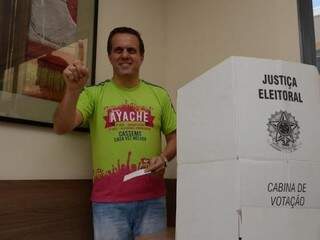 Ayache encabeçou chapa única que concorreu à eleição para o triênio 2016-19 (Foto: Ernesto Franco/Divulgação)
