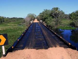 Estrada Parque: ponte e estrada recuperadas na MS-184 facilitam o turismo na região. (Fotos Lucimar Couto)