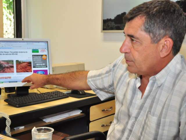  Obra emergencial &eacute; feita na MS-040 depois de acesso interrompido com chuvas
