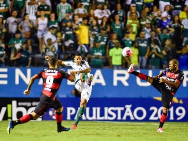 Com 1 a 0 contra o Oeste, Palmeiras garante sua 3&ordf; vit&oacute;ria em quatro rodadas