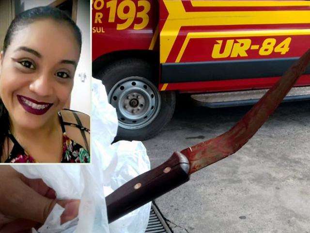 No dia do aniversário mulher é assassinada mais de 20 facadas