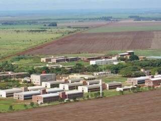 Campus da UFGD em Dourados a cerca de 233 quilômetros de Campo Grande. (Foto: Reprodução) 