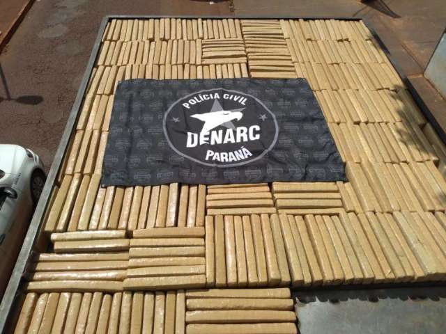 Maconha &eacute; apreendida e 5 s&atilde;o presos em opera&ccedil;&atilde;o das pol&iacute;cias de MS e do PR