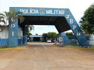 Facahda do 2º Batalhão da Polícia Militar de Três Lagoas (Foto: JP News)