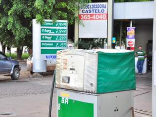 Preço da gasolina aumentou no fim de semana e já está perto de R$ 3,00 em Campo Grande.