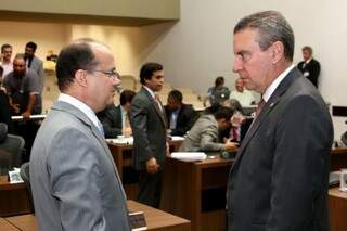 José Carlos Barbosa e Paulo Corrêa esperam mudanças com troca de ministro (Foto: Assessoria/ALMS)